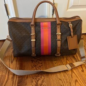 Michael Kors duffel bag.  Like new.
